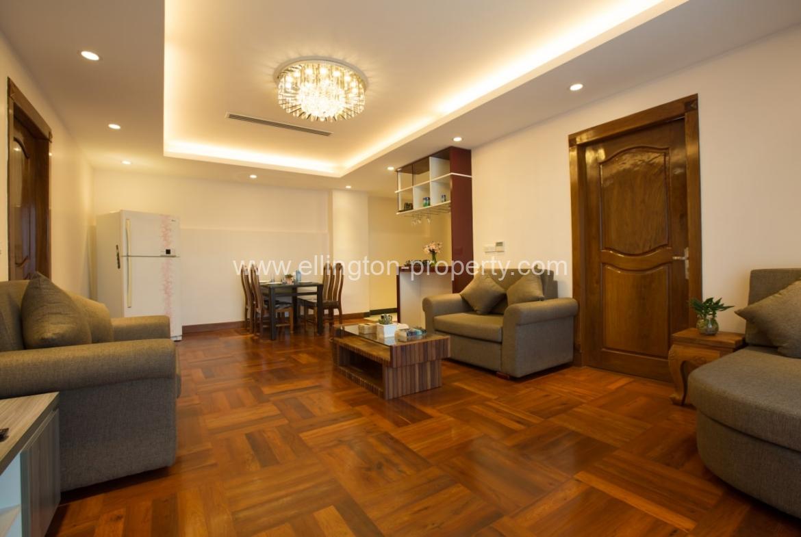 3 Bedrooms Service Apartment For Rent In Bkk1 - Ellington Property