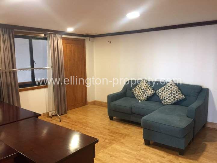 1 B2edroom Servivce Apartment For Rent In Bkk1 - Ellington Property