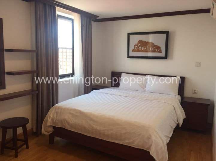 1 B2edroom Servivce Apartment For Rent In Bkk1 - Ellington Property