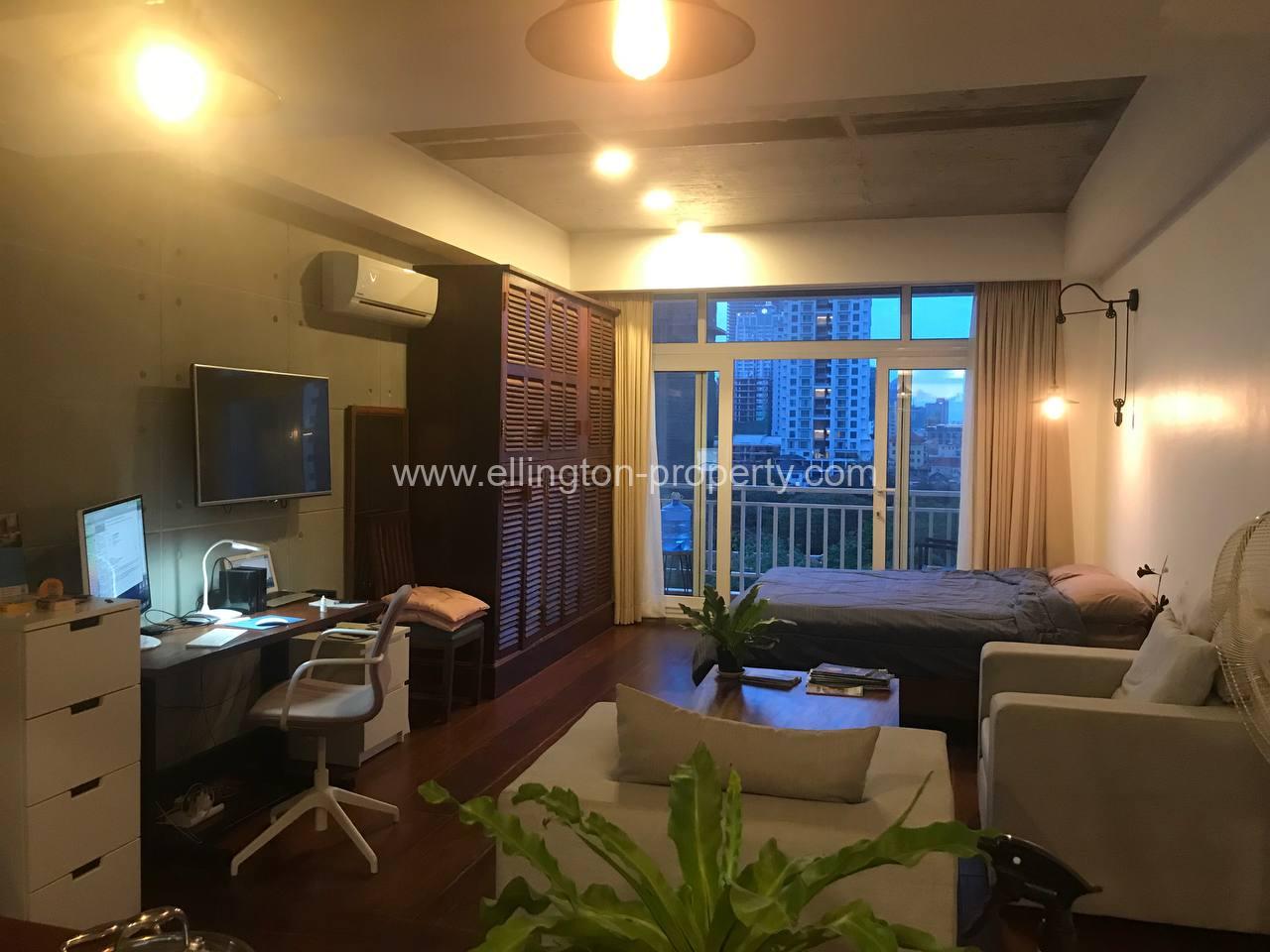 Studio Apartment For Rent In Bkk1 - Ellington Property