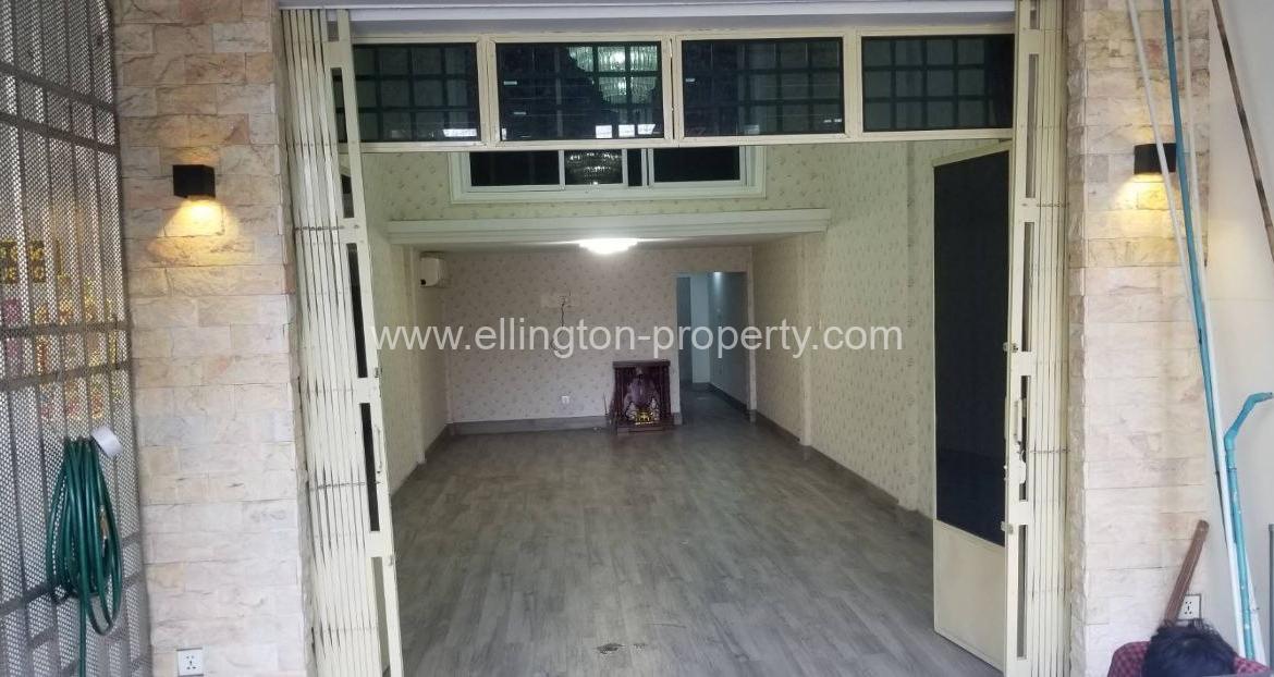 Shophouse For Rent In Boeung Prolit - Ellington Property