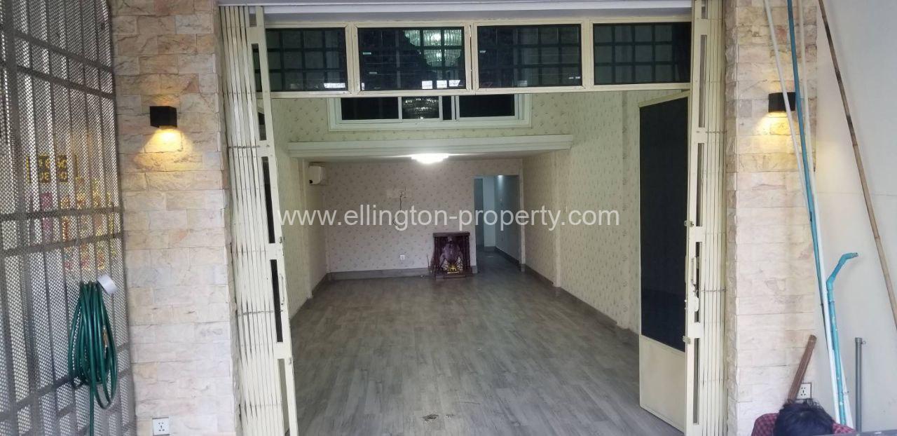 Shophouse For Rent In Boeung Prolit - Ellington Property