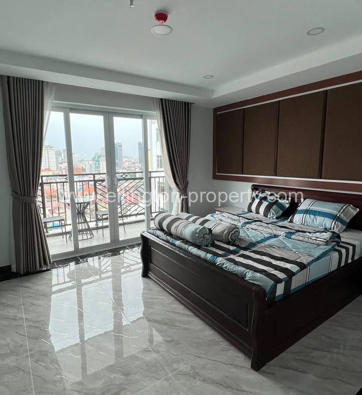 1 Bedroom Service Apartment For Rent In Bkk2 - Ellington Property