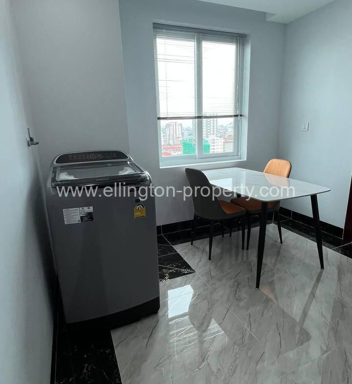 1 Bedroom Service Apartment For Rent In Bkk2 - Ellington Property