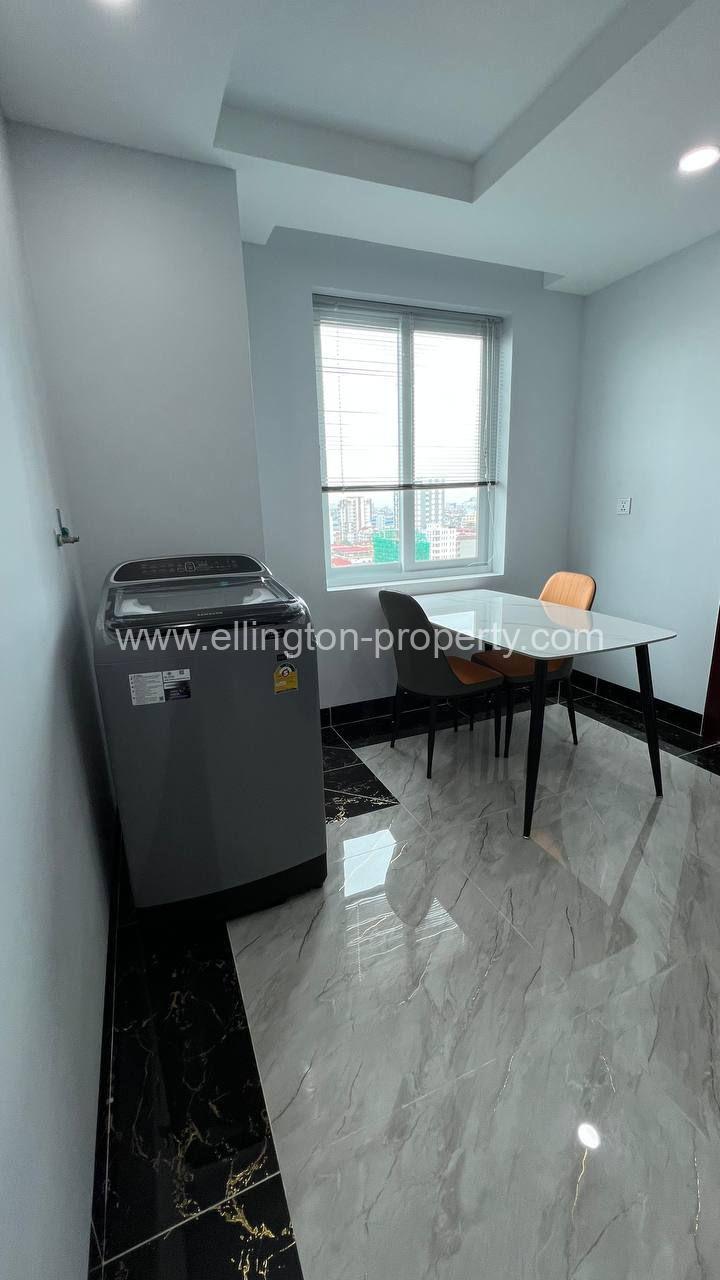 1 Bedroom Service Apartment For Rent In Bkk2 - Ellington Property