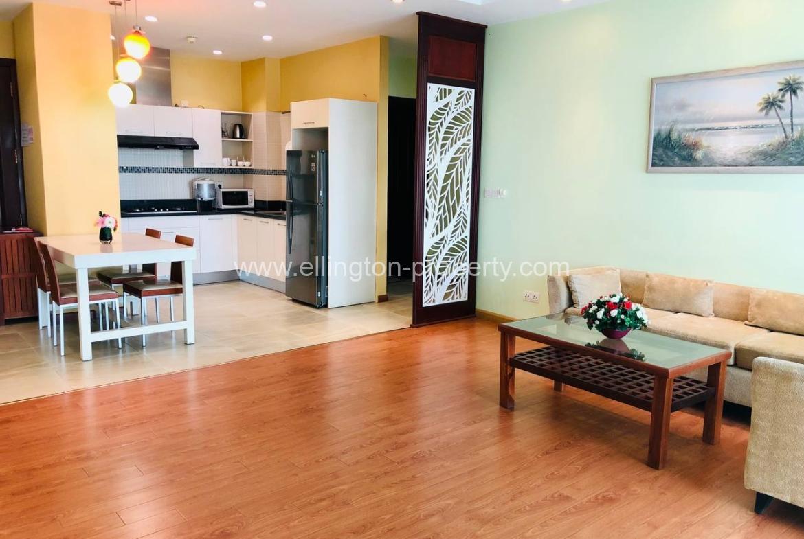 1 Bedroom Service Apartment For Rent In Beoung Tumpun - Ellington Property