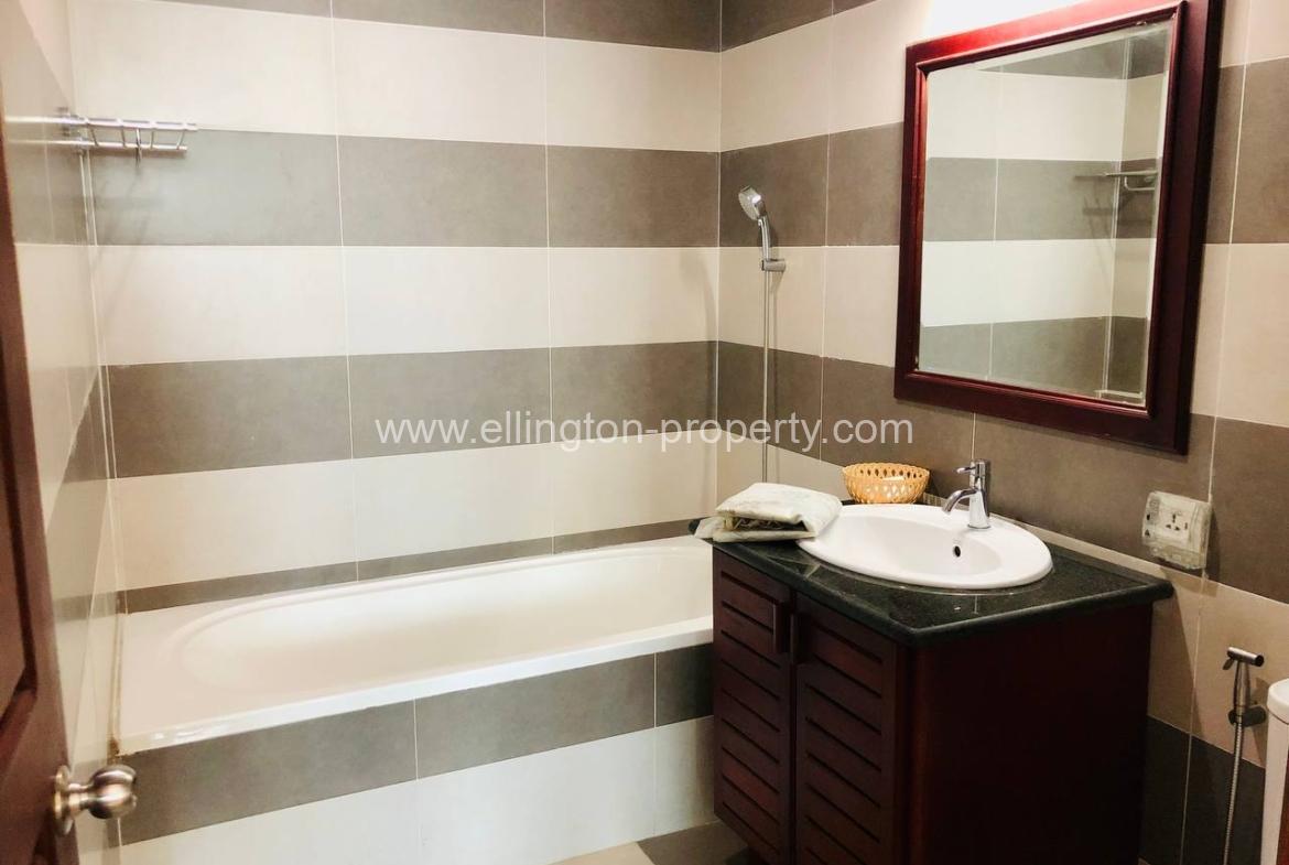 1 Bedroom Service Apartment For Rent In Beoung Tumpun - Ellington Property