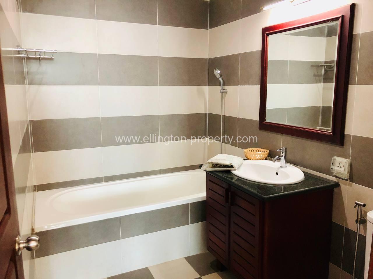 1 Bedroom Service Apartment For Rent In Beoung Tumpun - Ellington Property