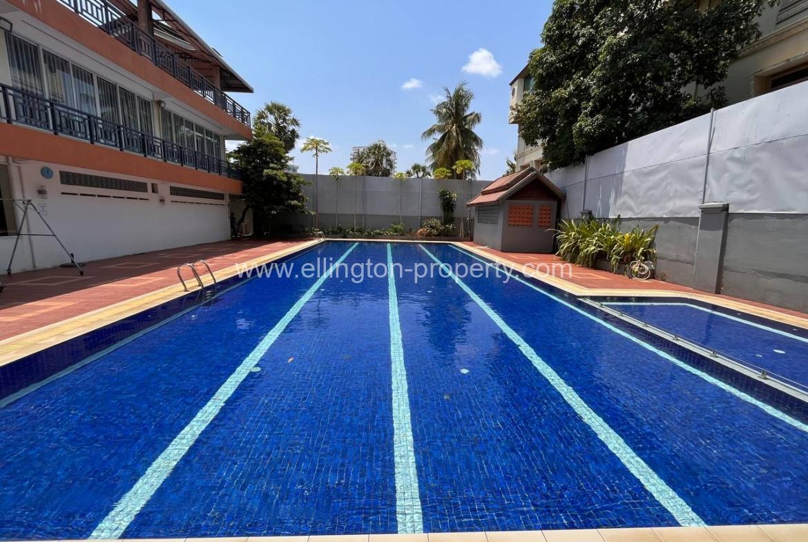 1 Bedroom Service Apartment For Rent In Beoung Tumpun - Ellington Property