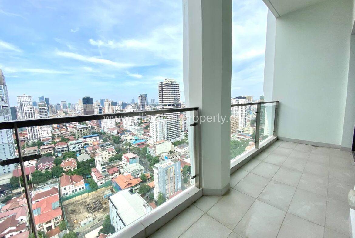 One Bedroom Services Apartmrent For Rent In Bkk1 - Ellington Property