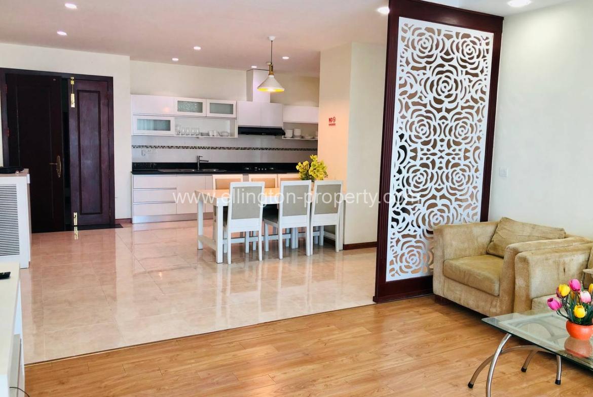 2 Bedrooms Service Apartment For Rent In Beoung Tumpun - Ellington Property