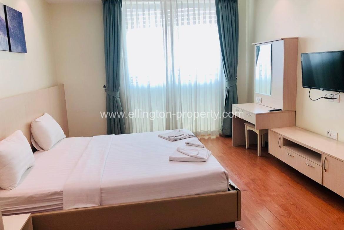 2 Bedrooms Service Apartment For Rent In Beoung Tumpun - Ellington Property