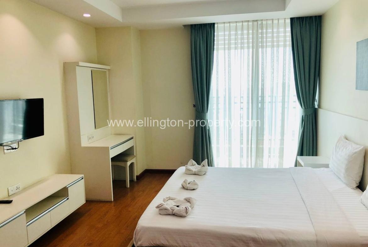 2 Bedrooms Service Apartment For Rent In Beoung Tumpun - Ellington Property