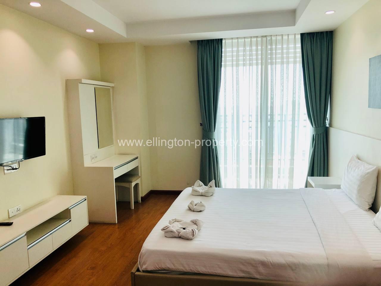 2 Bedrooms Service Apartment For Rent In Beoung Tumpun - Ellington Property