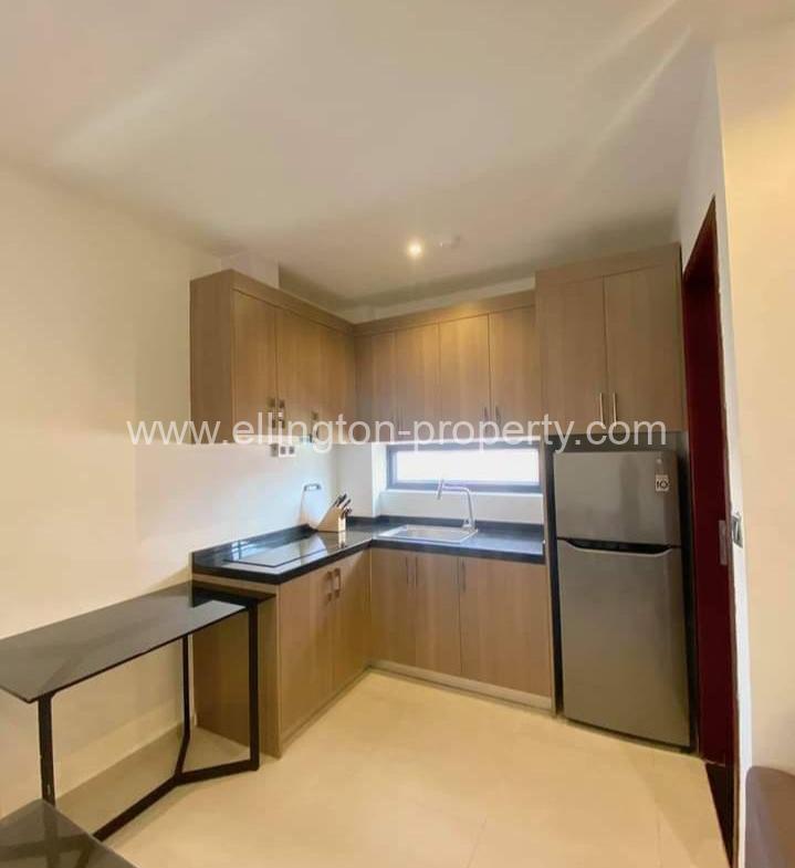 1 Bedroom Service Apartment For Rent In Bkk2 - Ellington Property