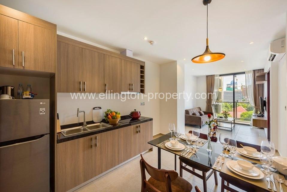 2 Bedrooms Service Apartment For Rent In Bkk2 - Ellington Property