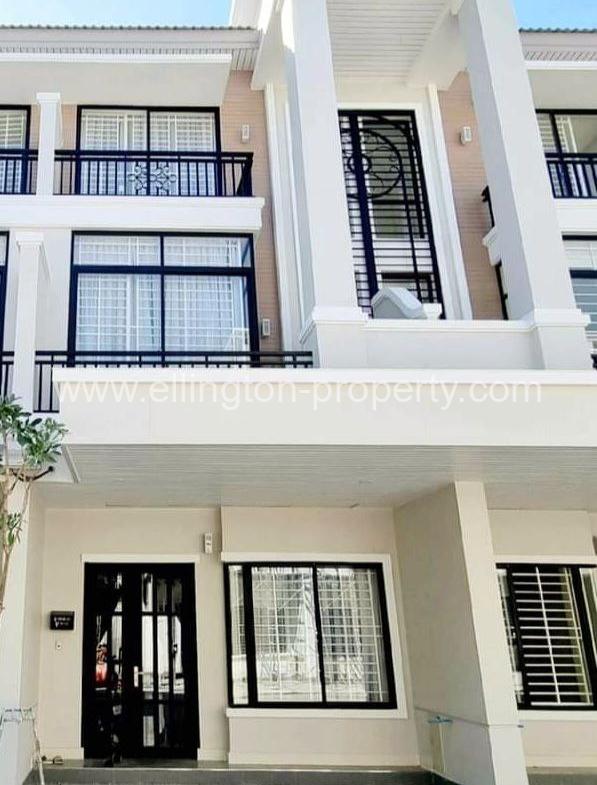 Villa For Rent In Borey Peng Houth Mera garden - Ellington Property