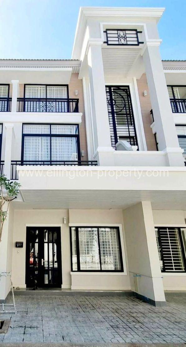 Villa For Rent In Borey Peng Houth Mera garden - Ellington Property