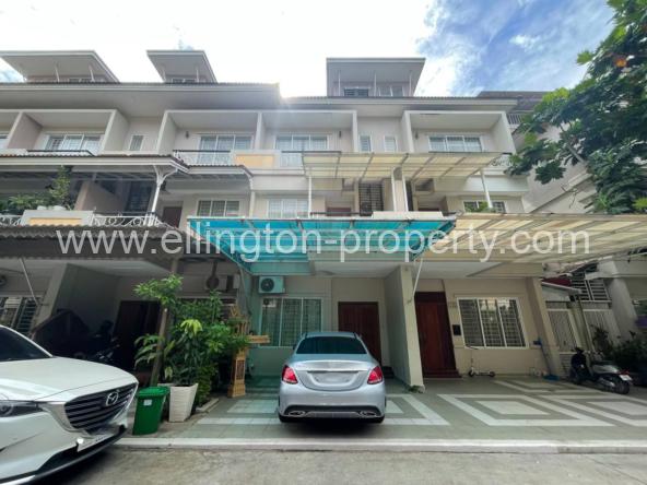 4 Bedrooms Villa For Rent In Chbar Ampov - Ellington Property
