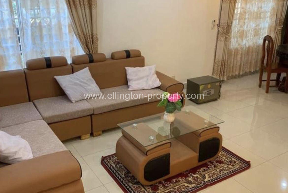 Villa For Rent In Borey Peng Huoth Boerng Snor - Ellington Property