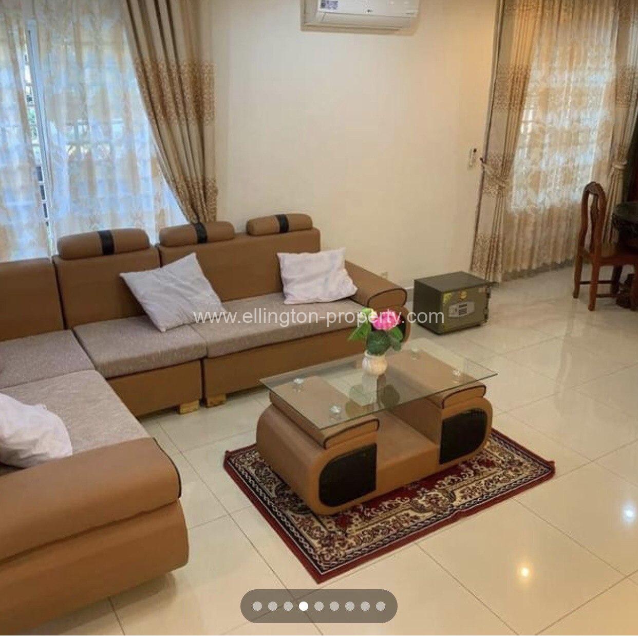 Villa For Rent In Borey Peng Huoth Boerng Snor - Ellington Property