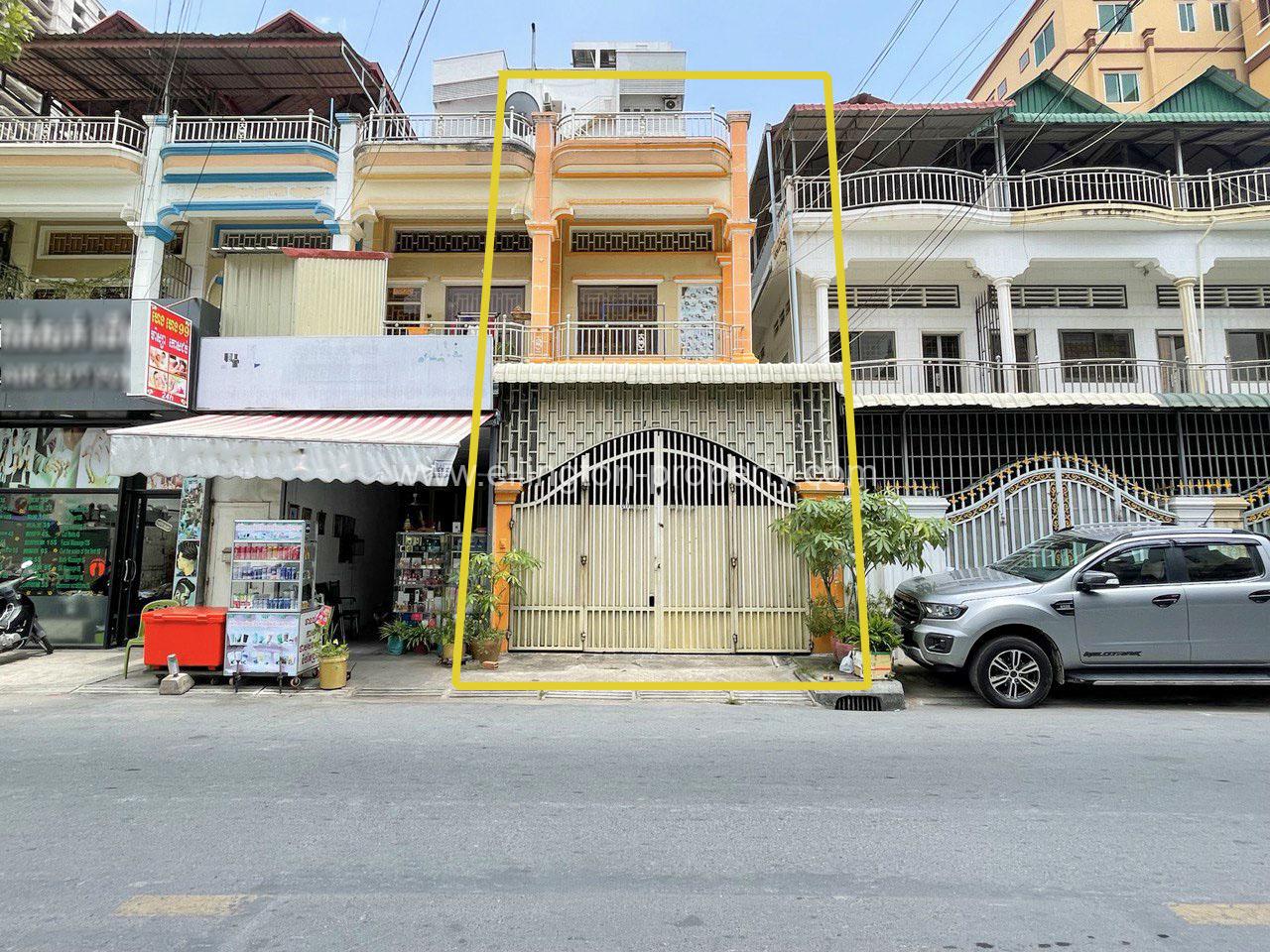 Flat House For Rent In Chamkar Morn Area - Ellington Property