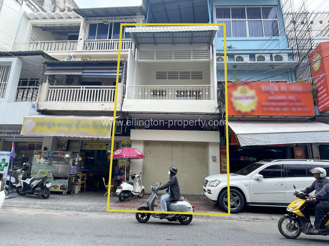 Shophouse For Rent In Doun Penh - Ellington Property