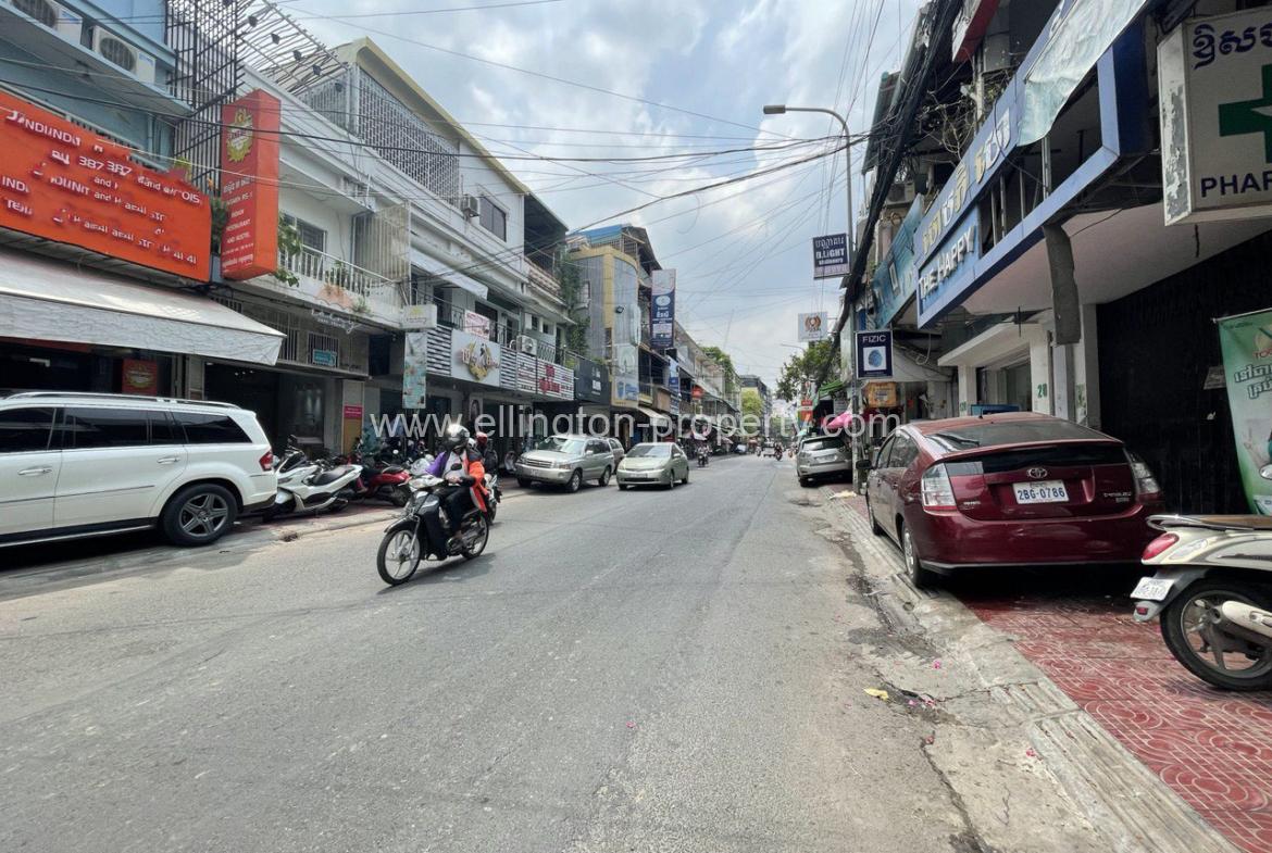 Shophouse For Rent In Doun Penh - Ellington Property