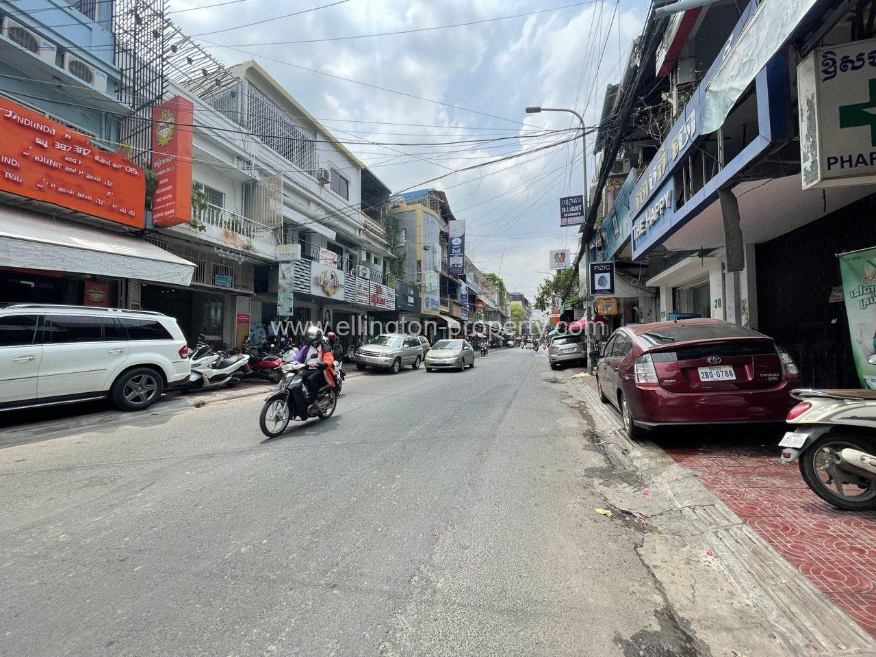 Shophouse For Rent In Doun Penh - Ellington Property