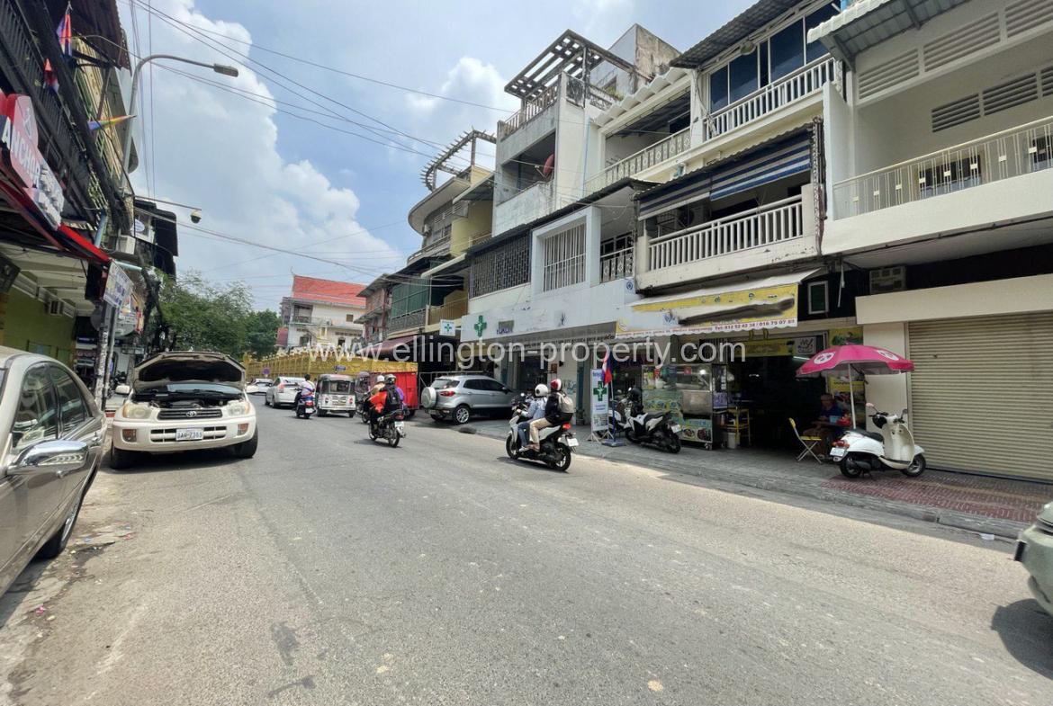 Shophouse For Rent In Doun Penh - Ellington Property