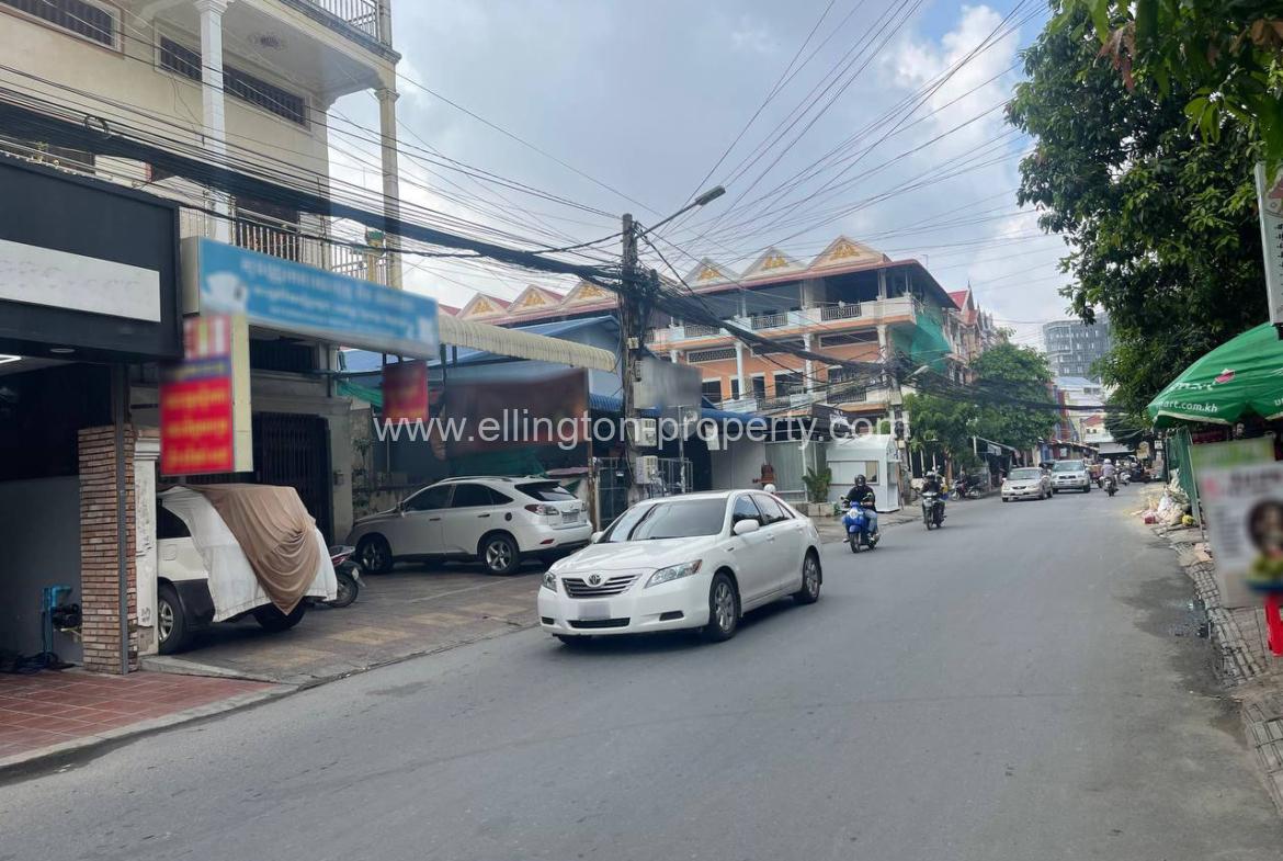 Shophouse For Rent In Toul Kork - Ellington Property