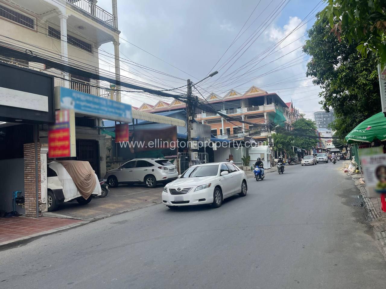 Shophouse For Rent In Toul Kork - Ellington Property