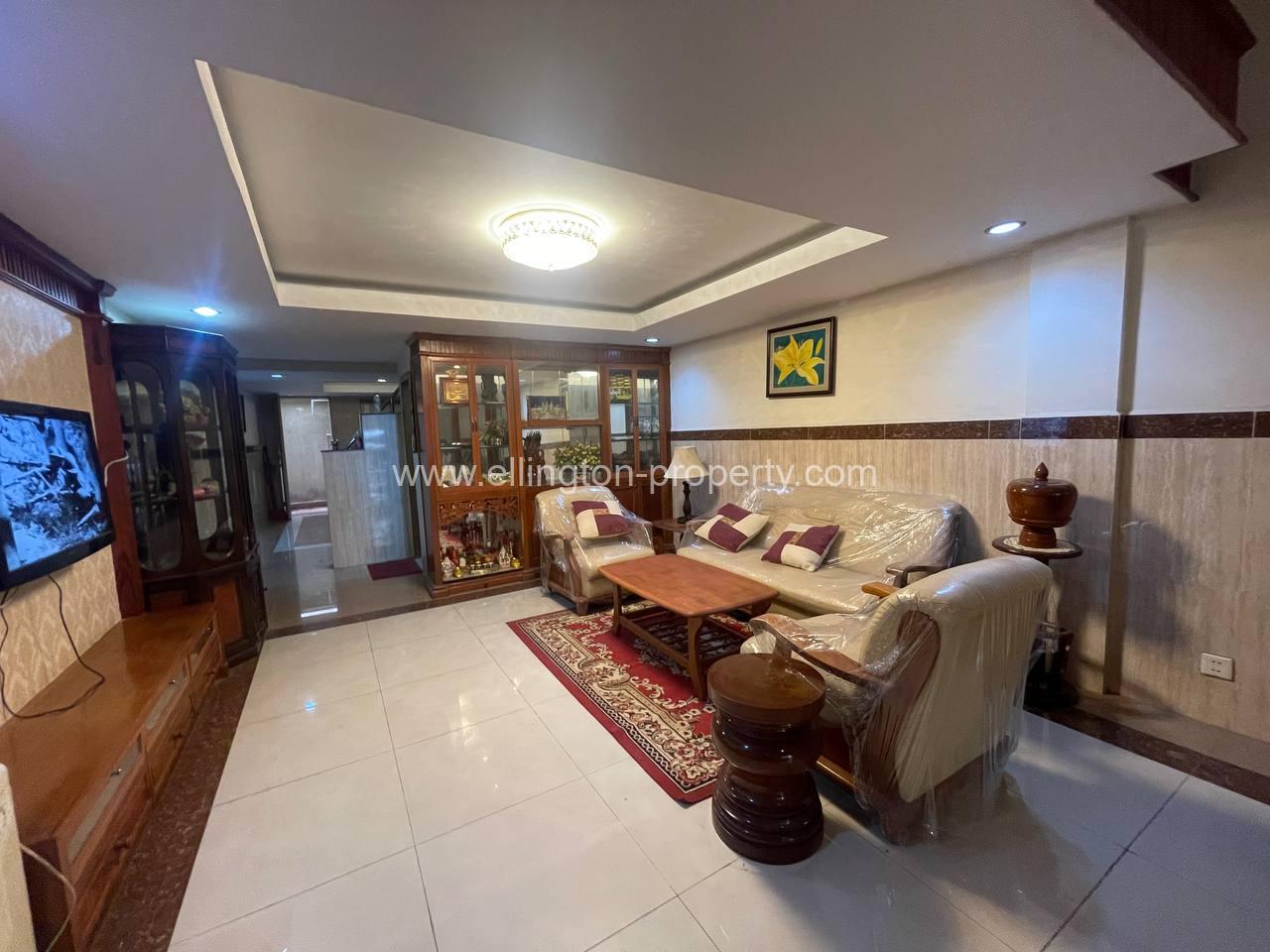 Flat For Rent In Borey Peng Houth Mean Chey  - Ellington Property