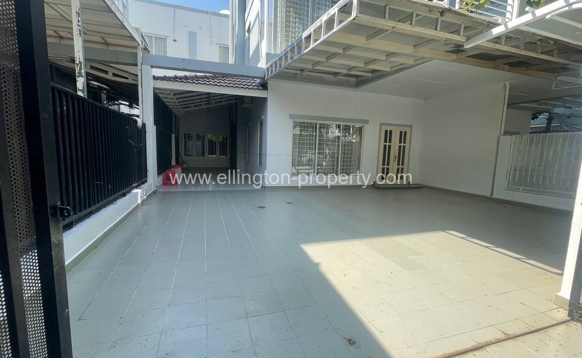 Villa For Rent In Borey Peng Houth - Ellington Property