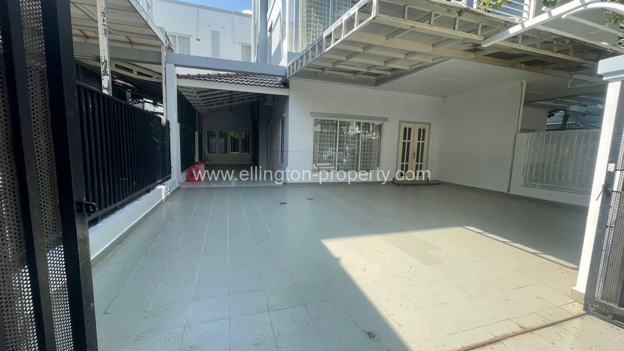 Villa For Rent In Borey Peng Houth - Ellington Property