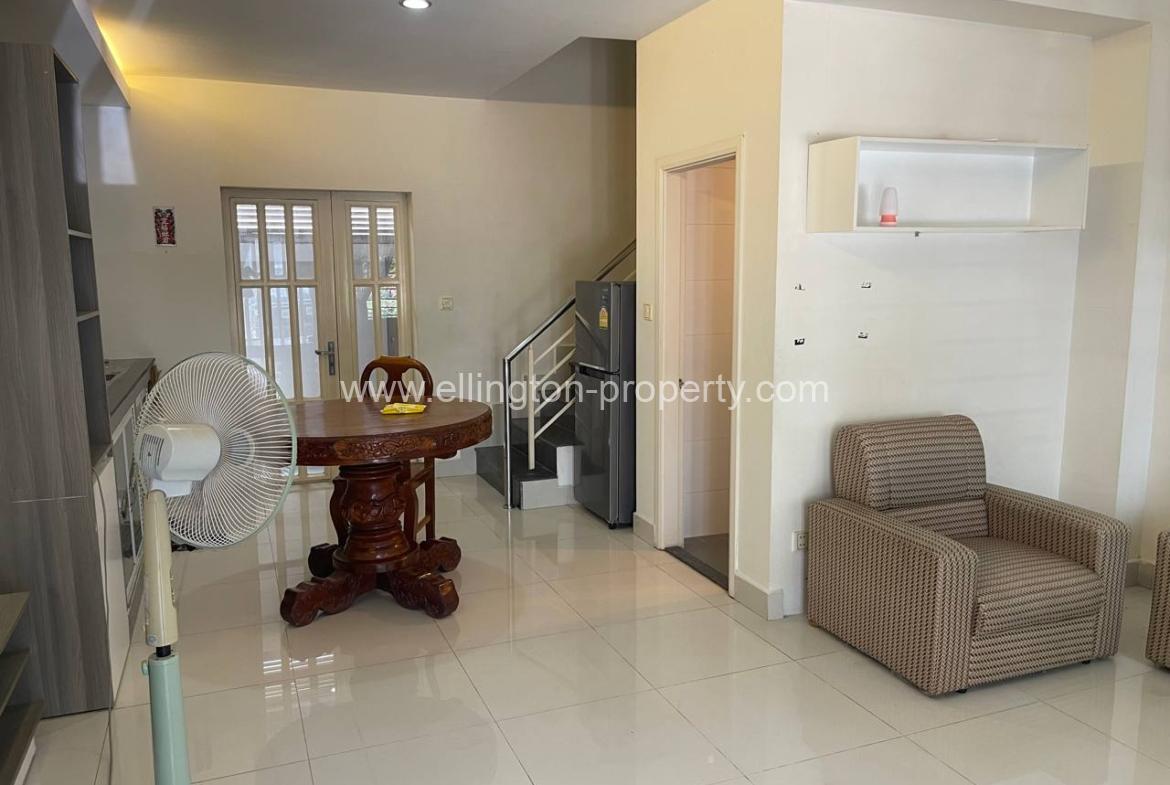 Villa For Rent In Borey Peng Huoth Boerng Snor - Ellington Property