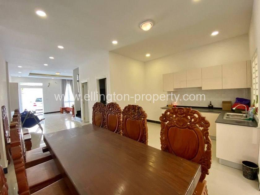 La Villa For Rent In Borey The Mekong Royal - Ellington Property