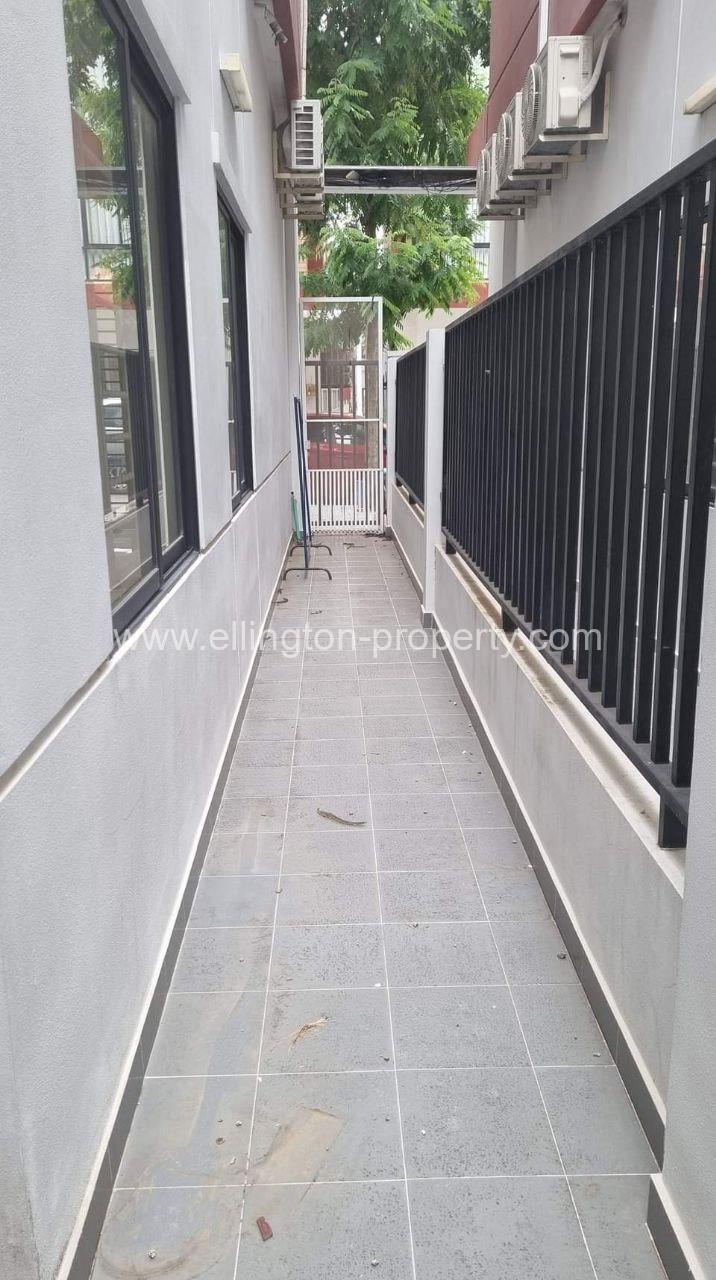 Flat House For Rent In Borey Peng Huoth Boerng Snor  - Ellington Property