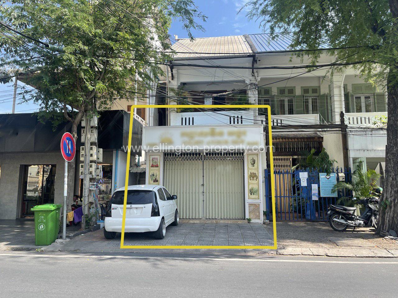 Shophouse For Rent In Doun Penh - Ellington Property