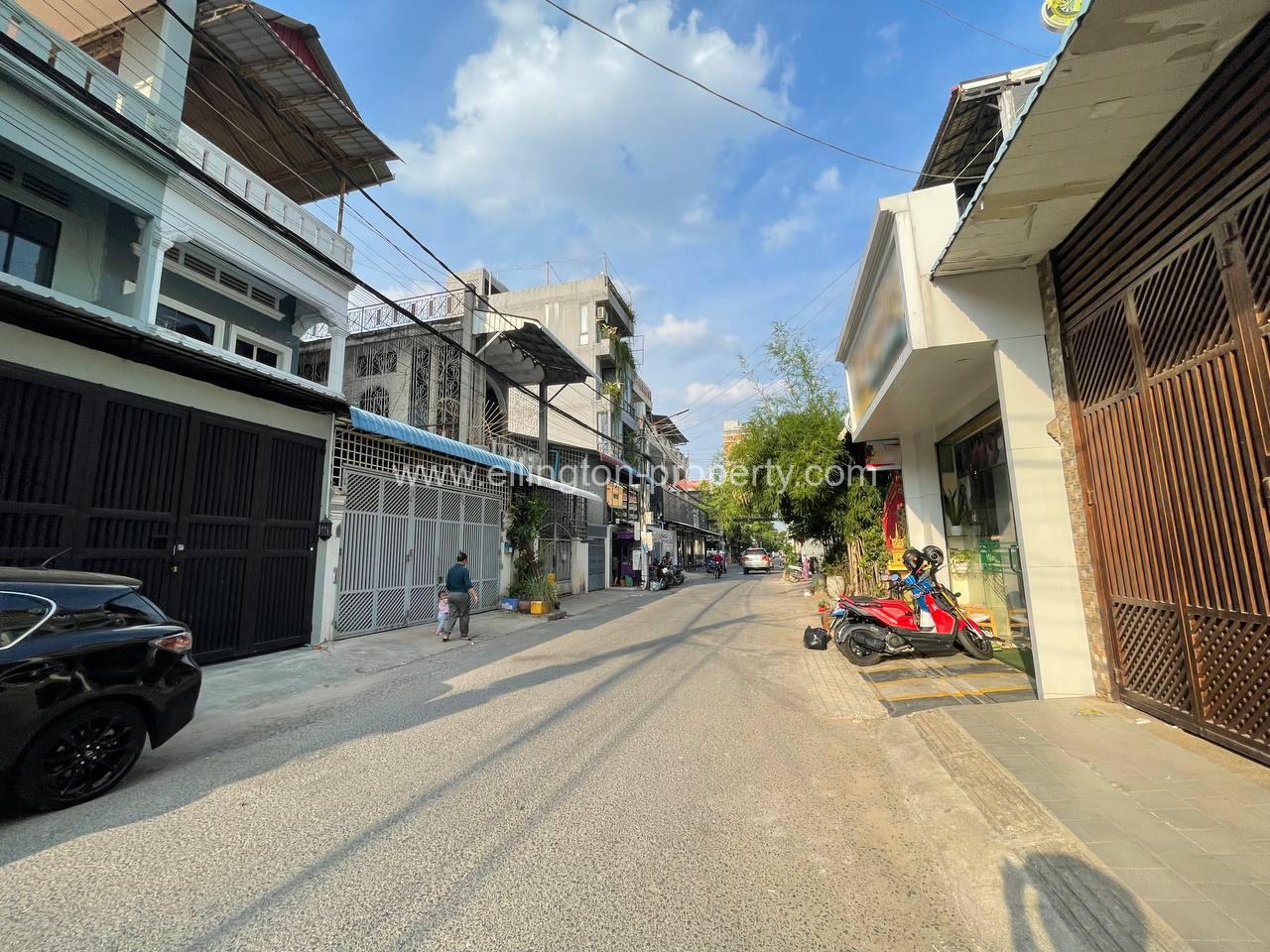 Flat House For Rent Toul Tompong - Ellington Property