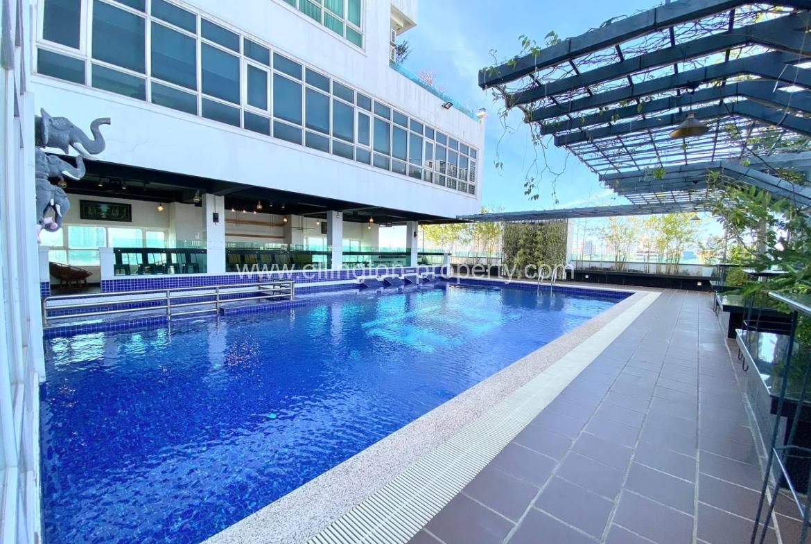 1bedroom Service Apartment In Bkk3 Area - Ellington Property