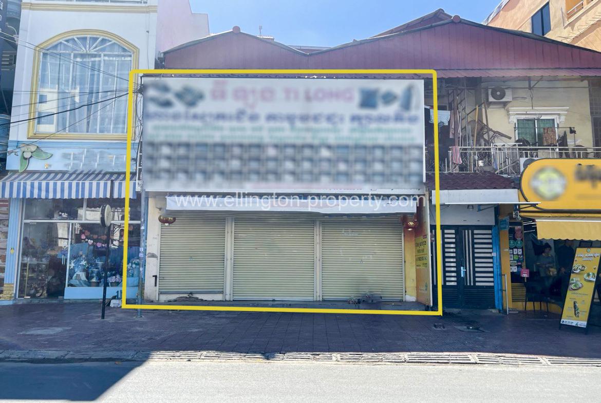 Shop For Rent In Daun Penh - Ellington Property