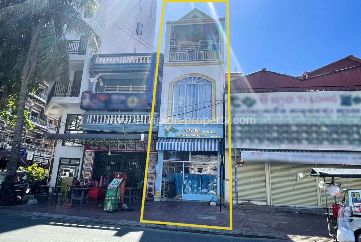 Shophouse For Rent In Doun Penh - Ellington Property