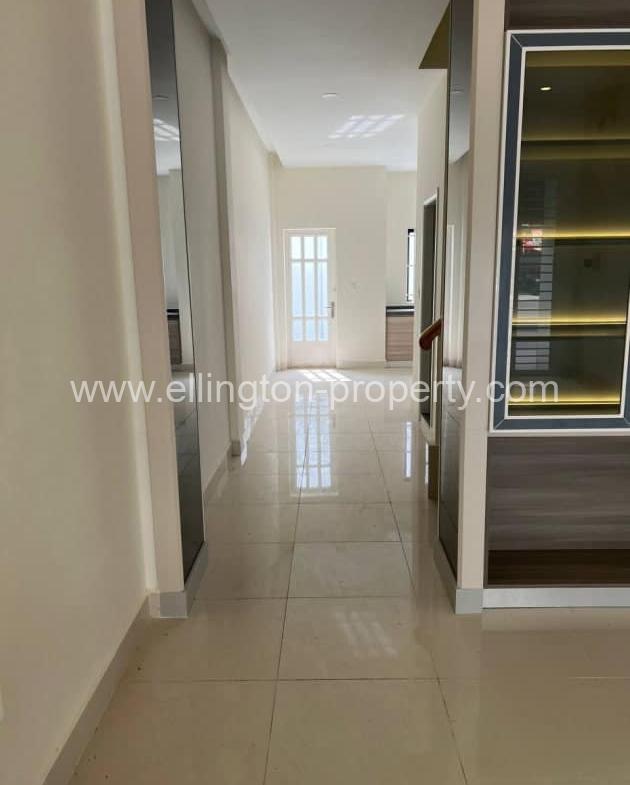 Flat House For Rent In Borey Peng Houth Beong Snor - Ellington Property