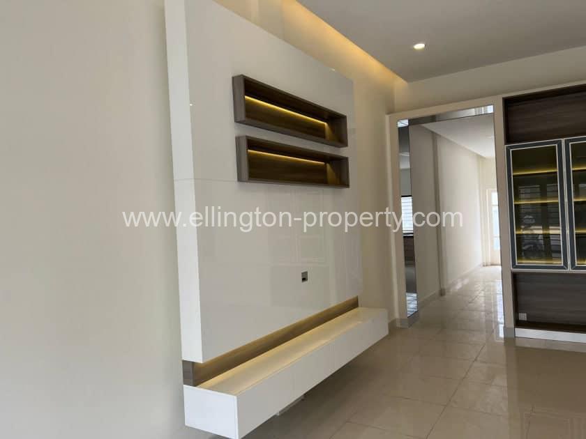 Flat House For Rent In Borey Peng Houth Beong Snor - Ellington Property