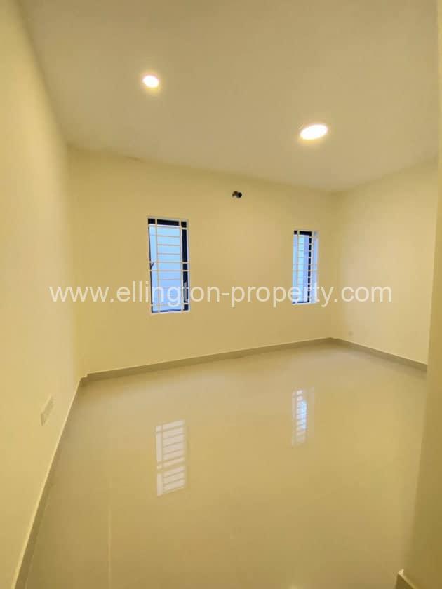 Flat House For Rent In Borey Peng Houth Beong Snor - Ellington Property