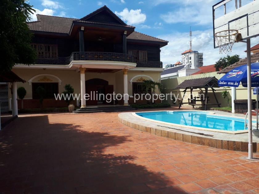 Villa For Rent In Toul Kork Area - Ellington Property