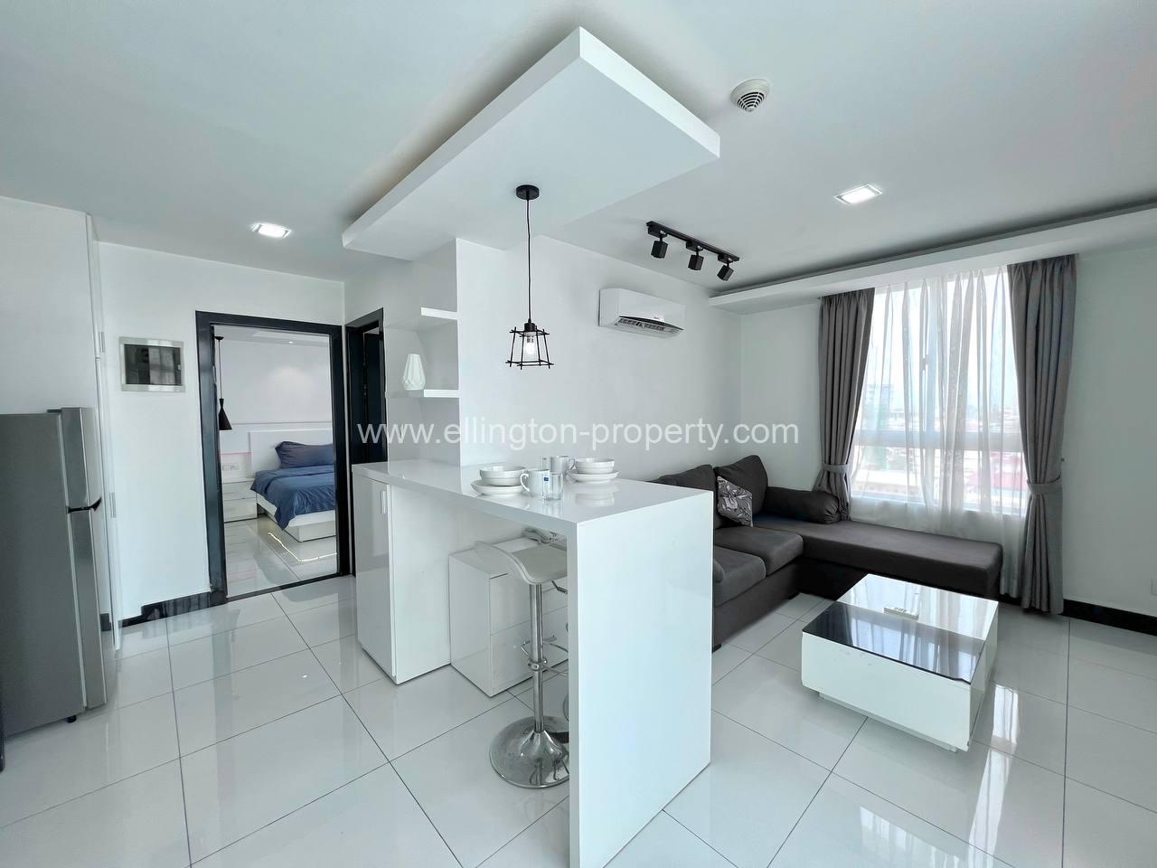 1bedroom Service Apartment In Bkk3 Area - Ellington Property