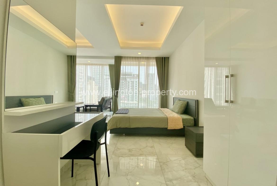 Studio Room Apartment For Rent In Tonle Bassac - Ellington Property