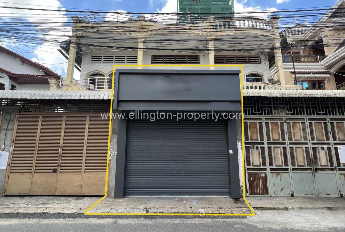 Shophouse For Rent In Chamka Mon - Ellington Property